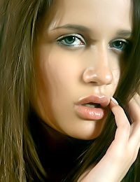 Anjelika C has her perky tits out in the open from the start.